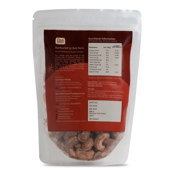Premium whole Cashews with skin- Big Size - Image 3