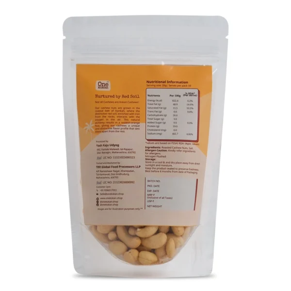 Roasted and Salted Cashew Nuts - Image 2